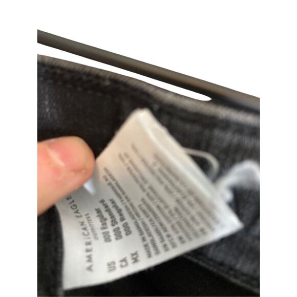 American Eagle 000R Kidcore The Dream Team Punk Black GotJeans - Picture 4 of 6